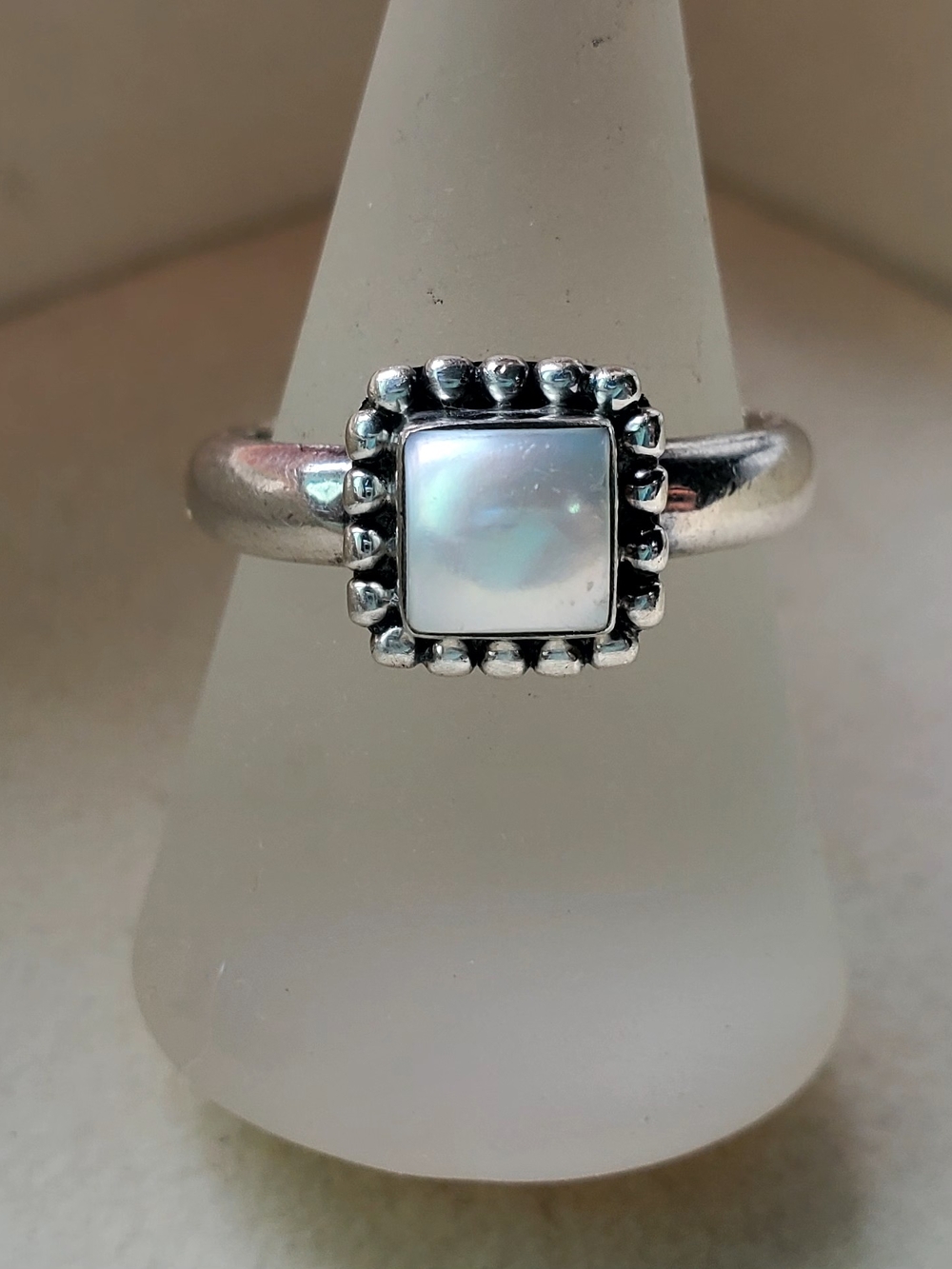 Silpada Mother of Pearl Ring 925